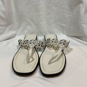 tory burch tiny Mini miller sandals size 8